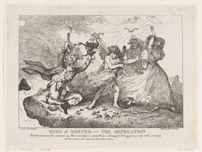 Více z Werther-The Separation: Charlotte Preserved from Destruction od Alberta a ..., 6. května 1786. od Thomas Rowlandson
