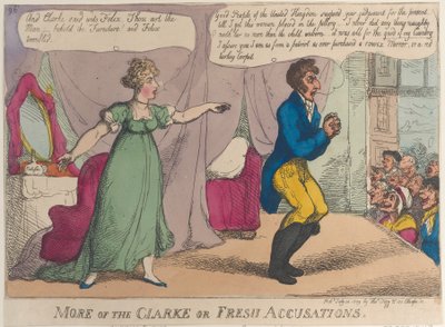 More of the Clarke or Fresh Accusations, 14. července 1809, 14. července 1809. od Thomas Rowlandson