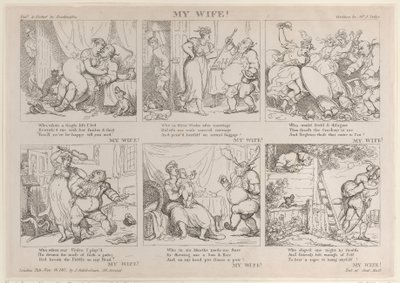 Moje žena!, 16. listopadu 1815, 16. listopadu 1815. od Thomas Rowlandson