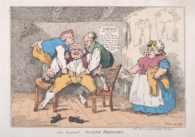 New Invented Elastic Breeches, 1. listopadu 1784, 1. listopadu 1784. od Thomas Rowlandson