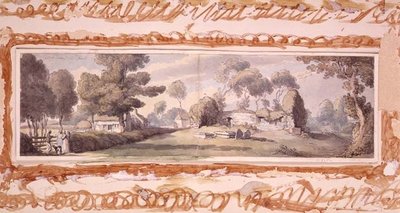 Starý kostel, Newtown, ostrov Wight od Thomas Rowlandson