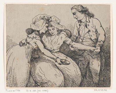 Otevření žíly od Thomas Rowlandson