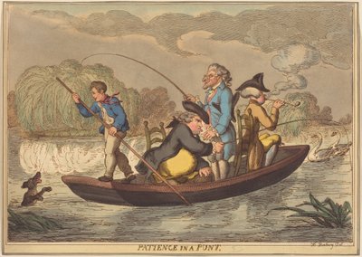 Trpělivost při puntování od Thomas Rowlandson