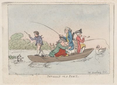 Trpělivost v Punt, ca. 1803, ca. 1803. od Thomas Rowlandson