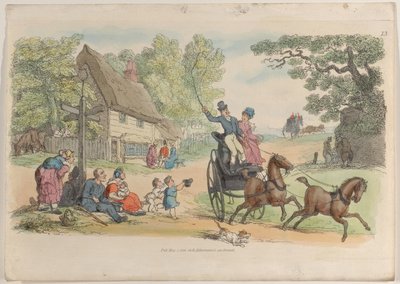 Deska 13, z World in Miniature, 1816., 1816. od Thomas Rowlandson