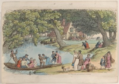 Deska 15, z World in Miniature, 1816., 1816. od Thomas Rowlandson
