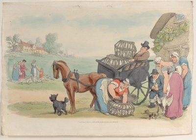 Deska 17, z World in Miniature, 1816., 1816. od Thomas Rowlandson