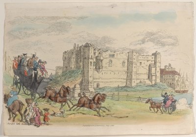 Talíř 22, z World in Miniature, 1816., 1816. od Thomas Rowlandson