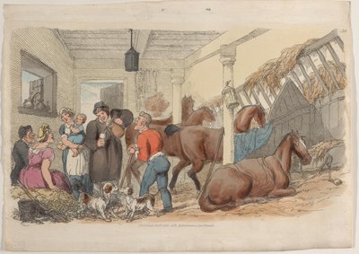 Talíř 36, z World in Miniature, 1816., 1816. od Thomas Rowlandson