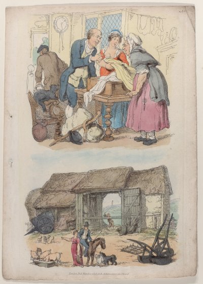 Deska 5, z World in Miniature, 1816., 1816. od Thomas Rowlandson