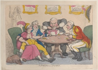 Drucking a Spoony, 28. února 1812, 28. února 1812. od Thomas Rowlandson