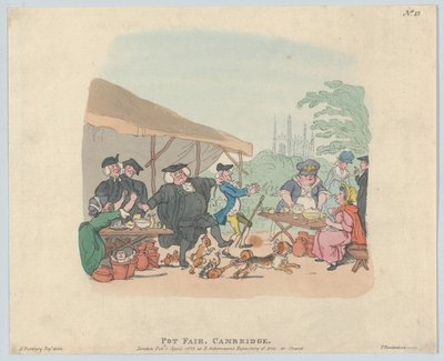 Pot Fair Cambridge, 1. května 1803, 1. května 1803. od Thomas Rowlandson