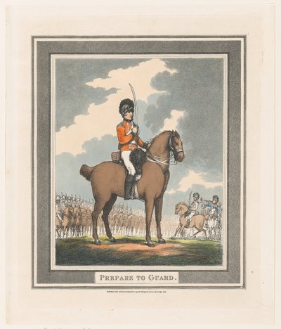 Připravte se na stráž, 1. září 1798, 1. září 1798. od Thomas Rowlandson