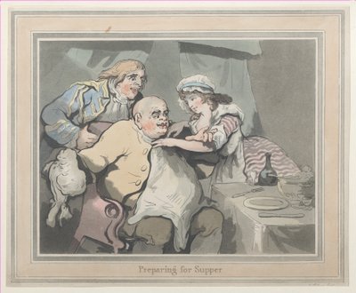 Příprava na večeři, 1790., 1790. od Thomas Rowlandson
