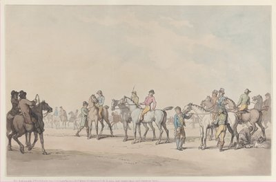 Příprava na závod, 1804., 1804. od Thomas Rowlandson
