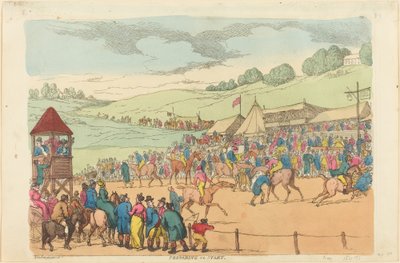 Příprava ke spuštění od Thomas Rowlandson