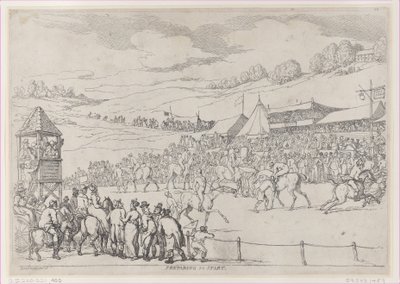 Příprava na start, 30. září 1811, 30. září 1811. od Thomas Rowlandson
