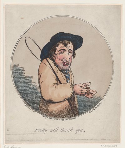 Docela dobře děkuji, 20. října 1799, 20. října 1799. od Thomas Rowlandson