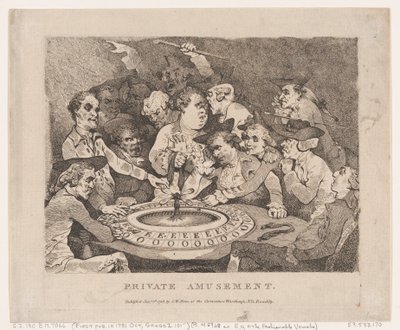 Soukromá zábava, 1. ledna 1786., 1. ledna 1786. od Thomas Rowlandson