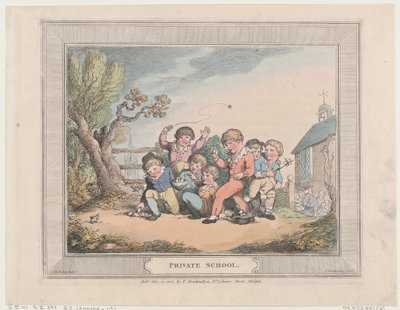 Soukromá škola, 10. května 1802., 10. května 1802. od Thomas Rowlandson