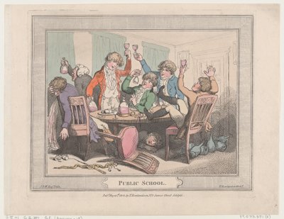 Veřejná škola, 10. května 1802., 10. května 1802. od Thomas Rowlandson