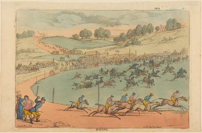 Závody od Thomas Rowlandson