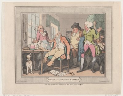 Škola pro moderní Římany, 10. května 1802, 10. května 1802. od Thomas Rowlandson