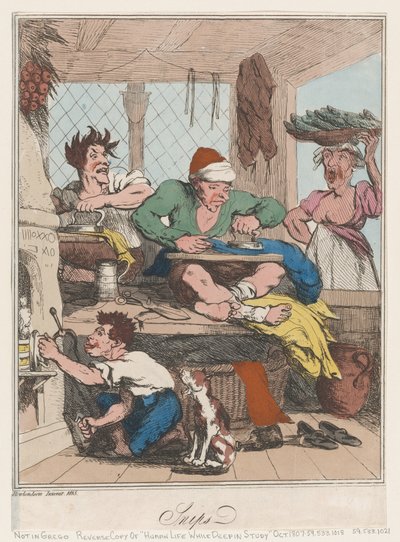 Snips, 1815., 1815. od Thomas Rowlandson