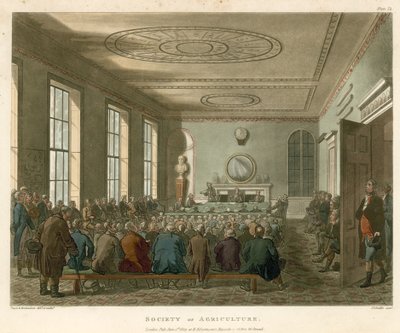 Zemědělská společnost od Thomas Rowlandson