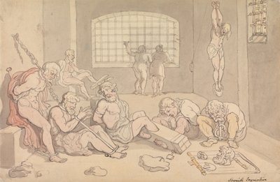 Španělská inkvizice od Thomas Rowlandson