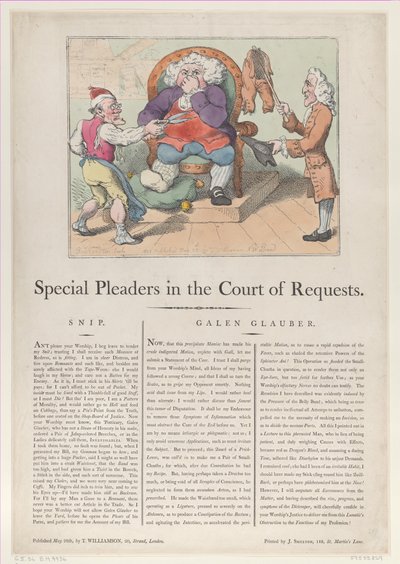 Zvláštní zástupci u soudu žádostí, 28. května 1802, 28. května 1802. od Thomas Rowlandson