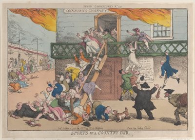 Sport na venkovském veletrhu, 5. října 1810, 5. října 1810. od Thomas Rowlandson