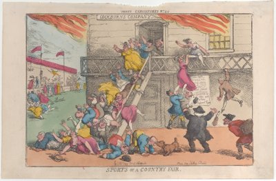 Sport na venkovském veletrhu, 5. října 1810, 5. října 1810. od Thomas Rowlandson