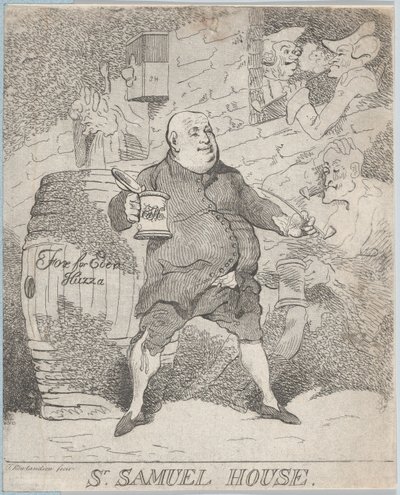 Sr. Samuel House, [1780] znovu vydáno 1786-91., [1780] znovu vydáno 1786-91. od Thomas Rowlandson