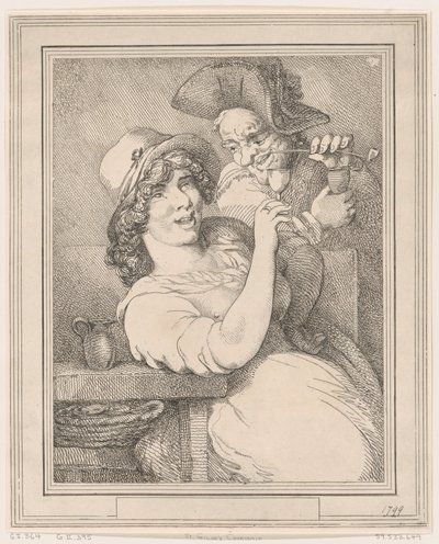 Námluvy svatého Jiljí, 1799., 1799. od Thomas Rowlandson