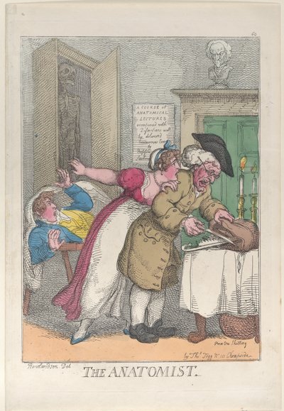 The Anatomist, 12. března 1811, 12. března 1811. od Thomas Rowlandson