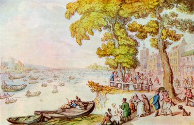 Chelsea Mall, 1929 od Thomas Rowlandson