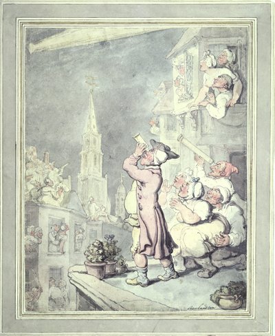Kometa, 1811 od Thomas Rowlandson