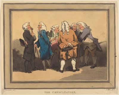 Konzultace od Thomas Rowlandson