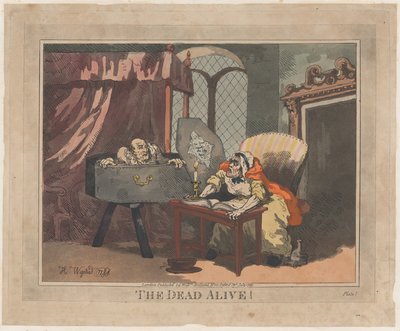 The Dead Alive!, červenec 1795, červenec 1795. od Thomas Rowlandson