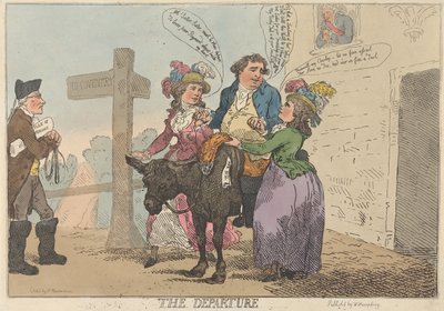Odjezd od Thomas Rowlandson