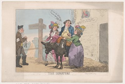 Odjezd, 29. dubna 1784, 29. dubna 1784. od Thomas Rowlandson