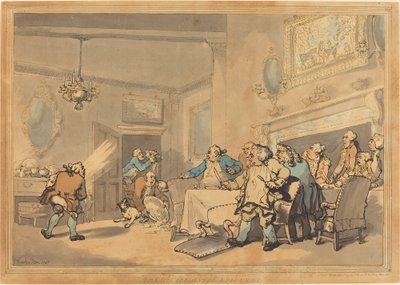 Zklamaní epikúři od Thomas Rowlandson