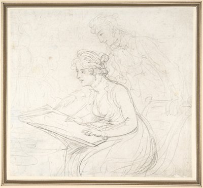 Lekce kreslení od Thomas Rowlandson