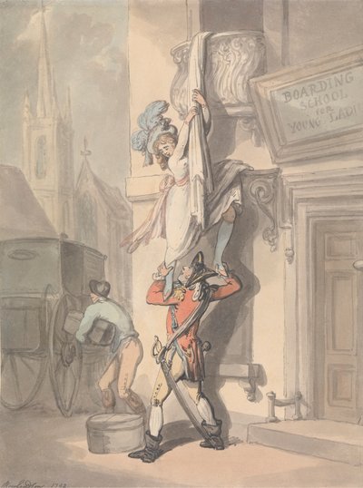 Útěk od Thomas Rowlandson