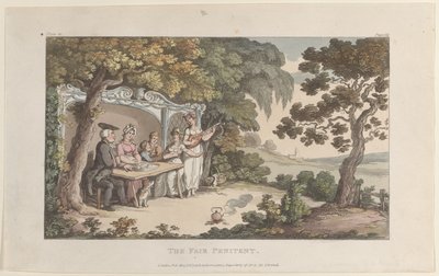 Spravedlivý kajícník, od vikáře z Wakefieldu, 1. května 1817, 1. května 1817. od Thomas Rowlandson