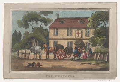 The Feathers, 1787., 1787. od Thomas Rowlandson