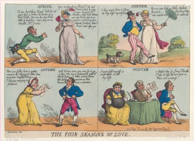 Čtyři roční období lásky, 15. září 1814, 15. září 1814. od Thomas Rowlandson