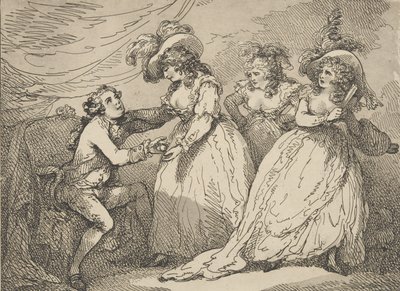 Zlaté jablko neboli moderní Paříž, 2. března 1785, 2. března 1785. od Thomas Rowlandson