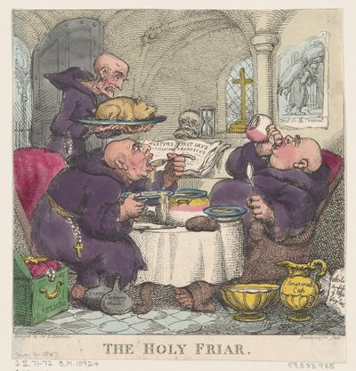 Svatý bratr, 6. května 1807, 6. května 1807. od Thomas Rowlandson